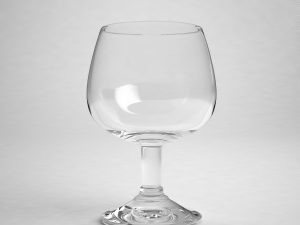 glass series - brandy snifter Modèle 3D