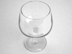 glass series - brandy snifter Modèle 3D