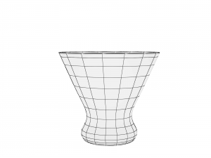 glass series - cocktail glass cosmopolitan 3D Model