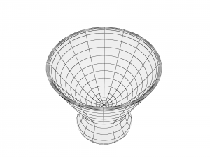 glass series - cocktail glass cosmopolitan 3D Model