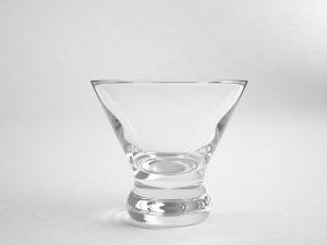glass series - cocktail glass cosmopolitan 3D Model