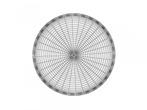 glass series - cocktail glass martini 3D Model