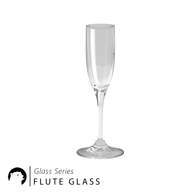 glass series -flute glass Model 3D .c4d .max .obj .3ds .fbx .stl .blend 