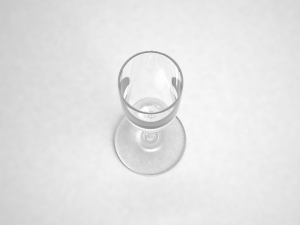 glass series -flute glass Model 3D