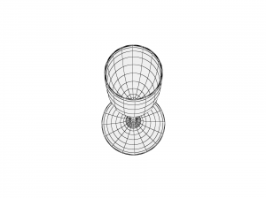 glass series -flute glass Model 3D