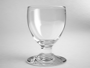 glass series - goblet glass banquiet 3D Model