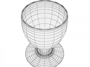 cam serisi - kadeh cam ziyafet 3D Model