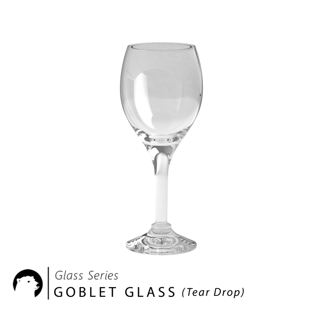 glass series - goblet glass teardrop 3D Model .c4d .max .obj .3ds .fbx .stl .blend 