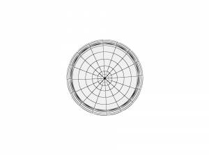 glass series - goblet glass teardrop 3D Model