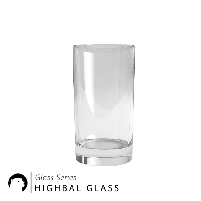 glass series - highball glass 3D 模型 .c4d .max .obj .3ds .fbx .stl .blend 