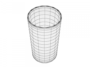 glass series - highball glass 3D 模型