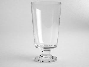 glass series - highball glass footed 3Dモデル
