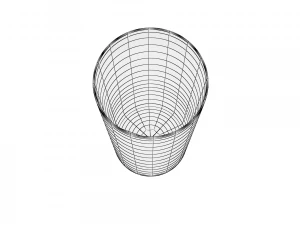 3d glass series - zombie glass 3D Model