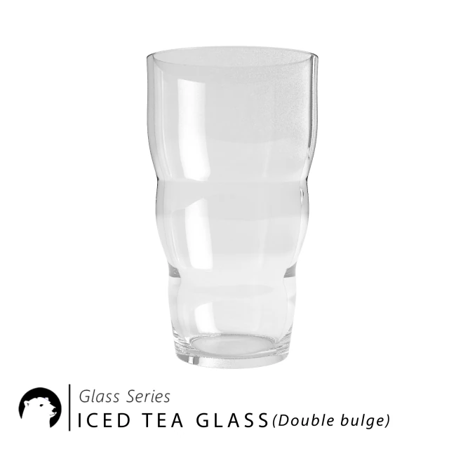 glass series - iced tea double bulge 3D Model .c4d .max .obj .3ds .fbx .stl .blend 