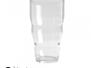 glass series - iced tea double bulge 3D Model