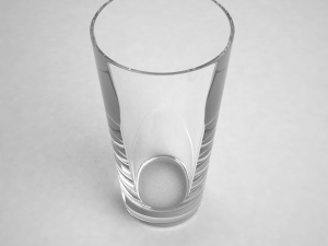 glass series - iced tea glass 3Dモデル