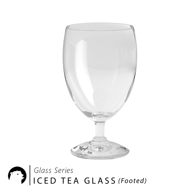 glass series - iced tea glass footed 3D Model .c4d .max .obj .3ds .fbx .stl .blend 