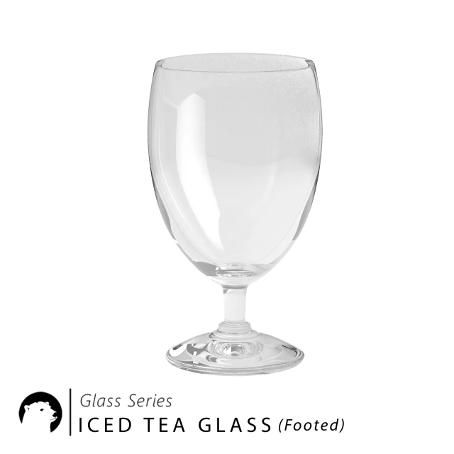 glass series - iced tea glass footed 3D Model .c4d .max .obj .3ds .fbx .stl .blend