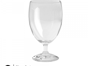 glass series - iced tea glass footed 3D Model