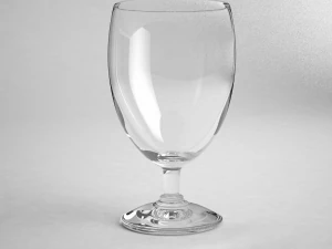 glass series - iced tea glass footed 3D Model