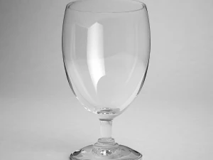 glass series - iced tea glass footed 3D Model
