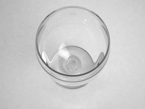 glass series - iced tea glass footed 3D Model