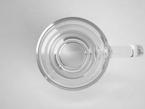glass series - irish coffee mug footed 3D Model