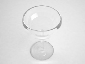 glass series - margarita glass 3Dモデル