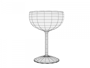 glass series - margarita glass 3Dモデル