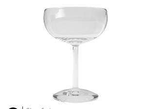 glass series - margarita glass saucer 3D Model