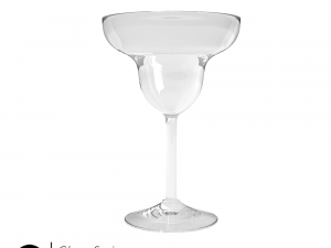 glass series - margarita glass welled 3D Model