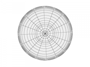 glass series - margarita glass welled 3D 模型