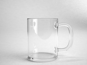 glass series - mug 3D Model