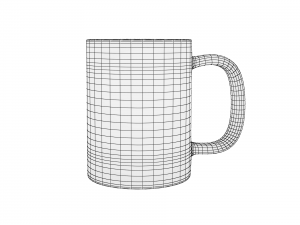 glass series - mug 3D Model