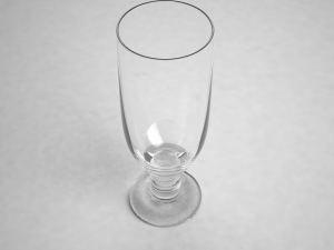 glass series - pilsner glass footed 3Dモデル