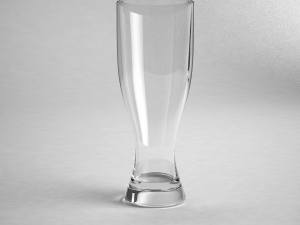 glass series - pilsner glass standard 3D Model