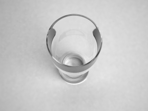 glass series - pilsner glass standard 3D Model