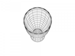 glass series - pilsner glass standard 3D Model