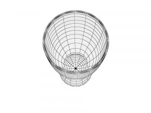 glass series - pilsner glass weizen Modèle 3D