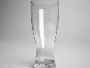 glass series - pilsner glass weizen Modèle 3D
