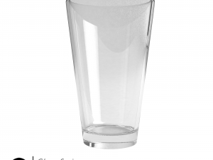 glass series - pint glass 3D Model
