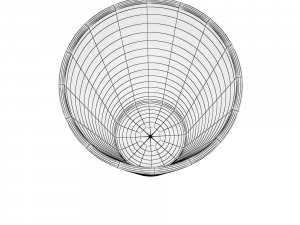 glass series - pint glass Model 3D