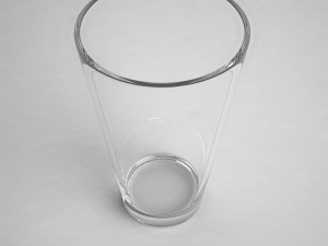 glass series - pint glass Model 3D