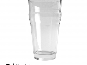 glass series - pint glass pub 3D Model