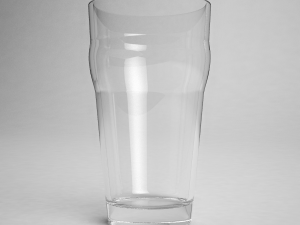 glass series - pint glass pub 3D Model