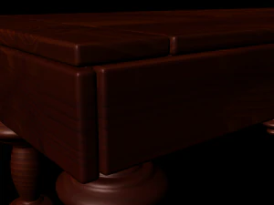 coffee wood table 3D Model