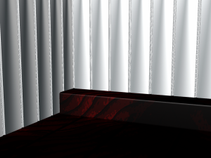 aluminium wood coffee table 3D Model