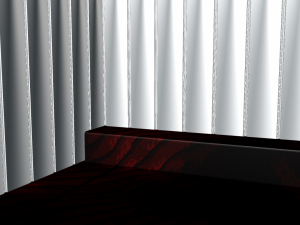 aluminium wood coffee table 3D Model
