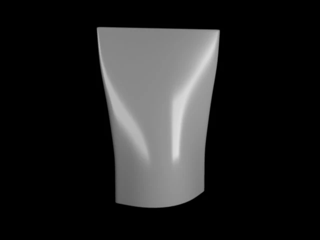 packet pouch packaging 3D Model .c4d .max .obj .3ds .fbx .stl .blend 