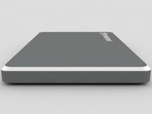external hard drive transcend storejet 25c3 usb iron gray 3Dモデル